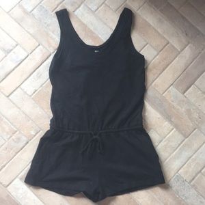 Gap black t shirt romper